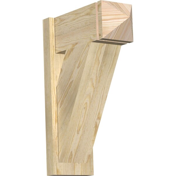 Ekena Millwork Traditional Rough Sawn Arts and Crafts Outlooker, Douglas Fir, 8"W x 18"D x 26"H OUT08X18X26TRA03RDF - main